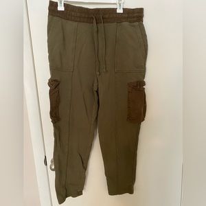 Olive green Fabletics jogger